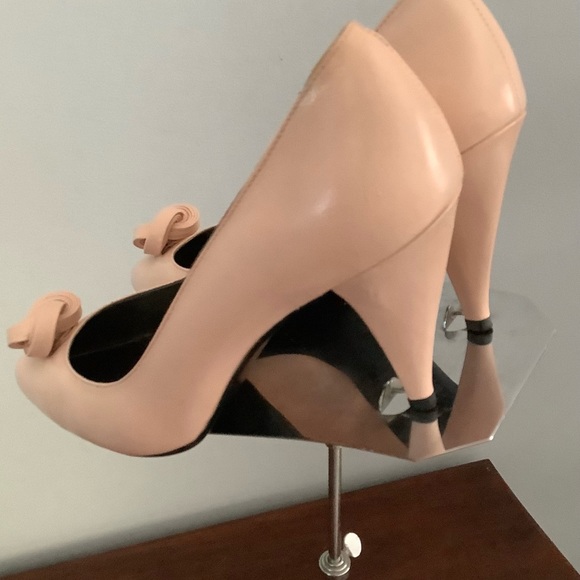 Vintage! NEW Never Worn! Amanda Smith Pink 1980’s Pumps - Picture 6 of 12